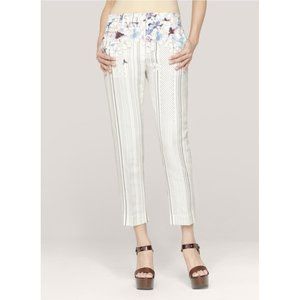 3.1 Phillip Lim Women's Printed Cropped Pencil Trousers Pants Size 2 NWT